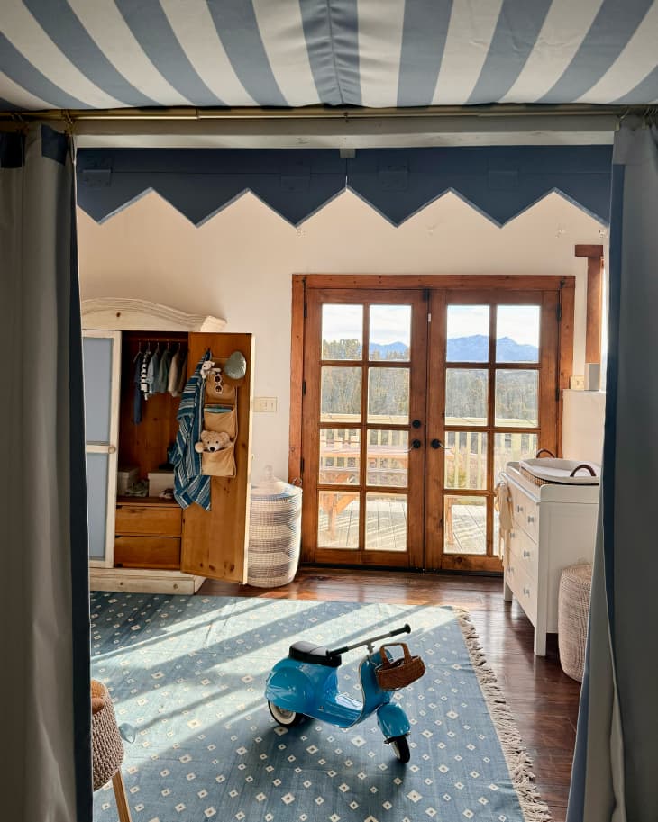 An Adorable Nursery Makeover Has a Mini "Room Within a Room ...
