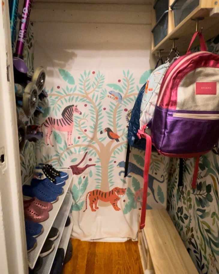 IKEA Trofast Hack: A DIY Walk-In Kid’s Cubby | Cubby
