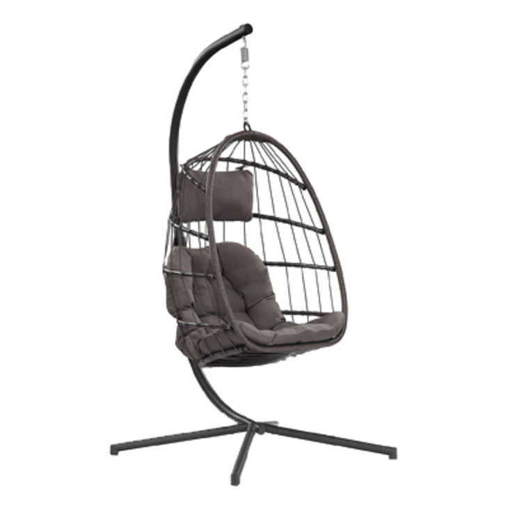 The DesignerApproved Swing Chair That Lured My Bookworm Child Outside Cubby