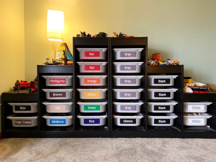 Smart lego storage sales