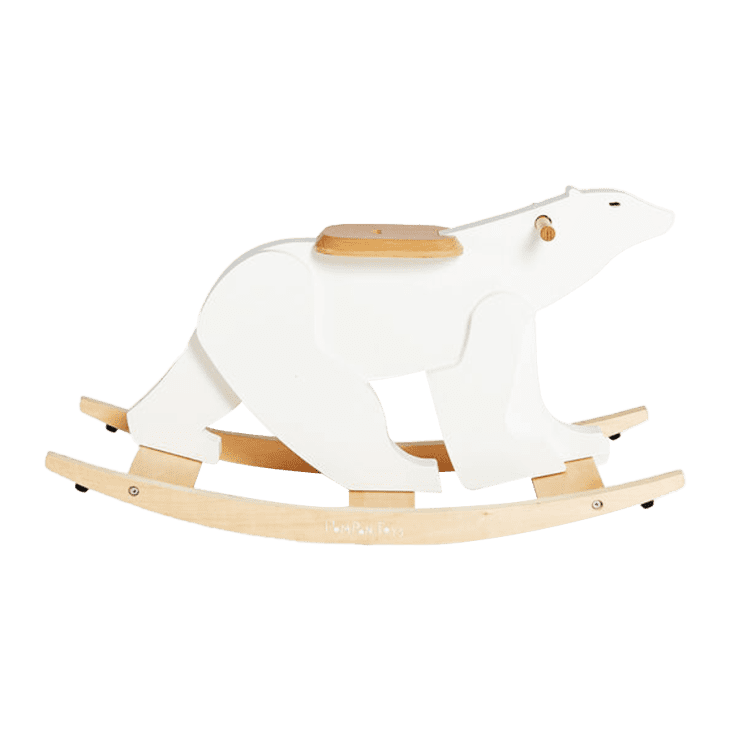 Polar bear 2025 rocking horse