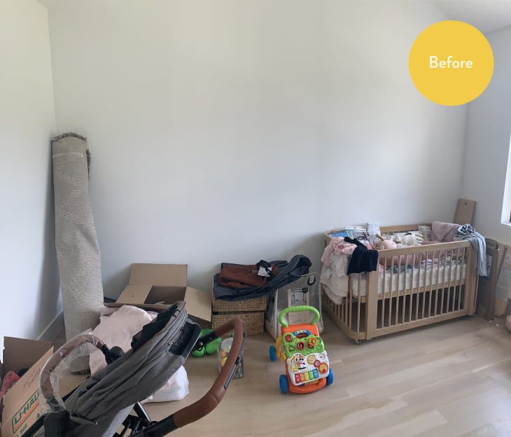 Before & After: This Nursery Went from Cluttered Storage Area to Palm ...