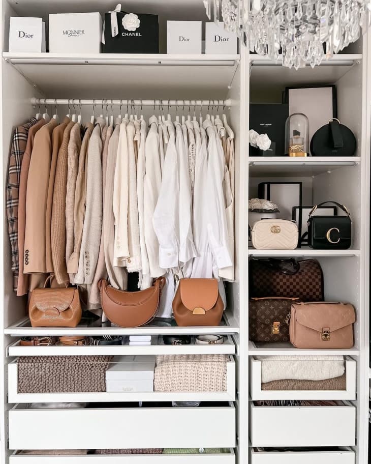 23 Ideas for Organizing Your Bedroom Closet