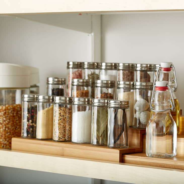 3-Tier Bamboo Expanding Spice Shelf at The Container Store