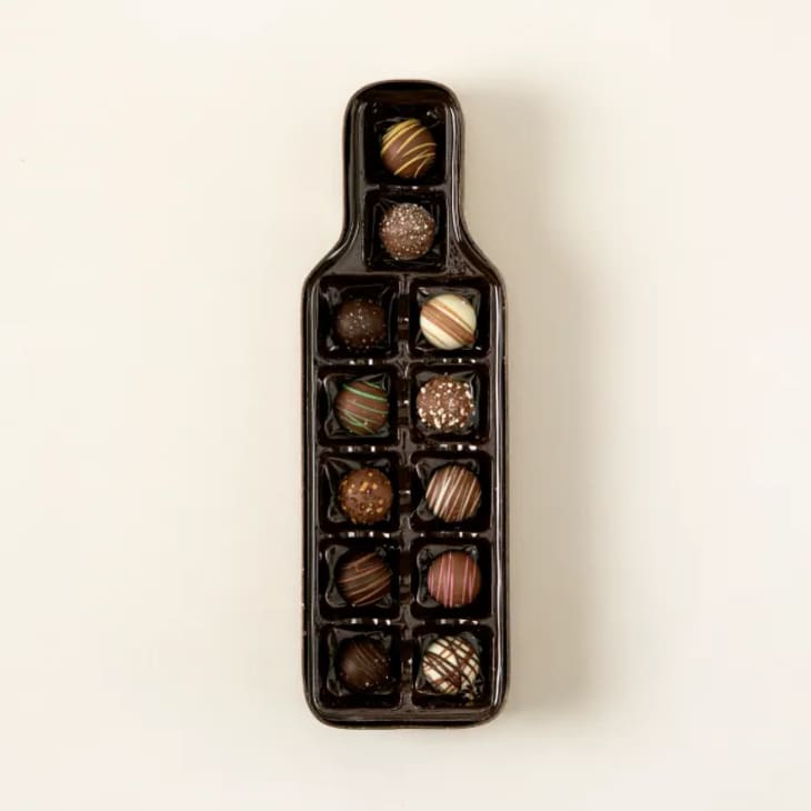 Product Image: Bottle-of-Wine Chocolate Truffles Box