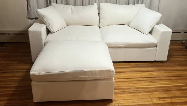 white 3-Seat Modular Chaise Sectional