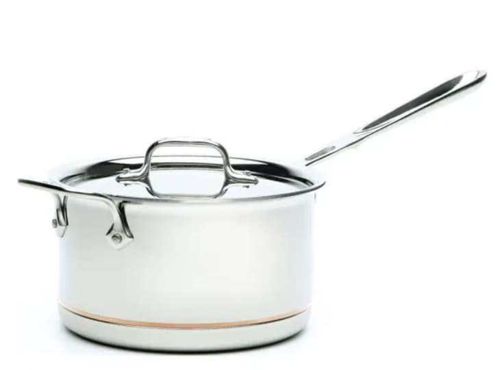 Product Image: All-Clad 4-Qt. Copper Core Sauce Pan with Lid (Packaging Damage)