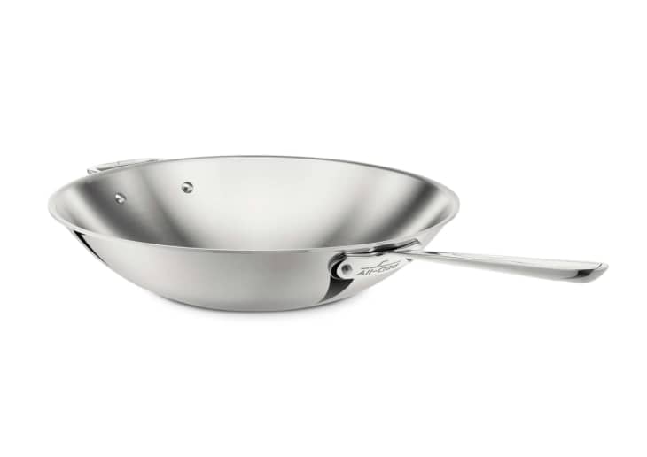 D3 Stainless 3-ply Bonded Wok, 14" at All-Clad