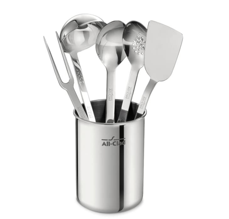 Stainless Steel 6 Piece Kitchen Tool Set at All-Clad