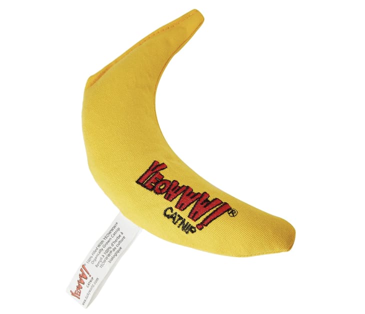 Yeowww! Banana Catnip Toy at Amazon