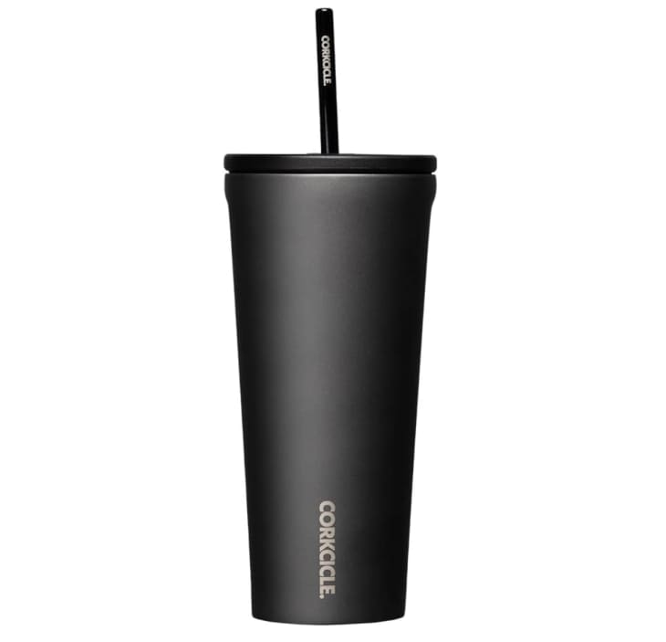 Corkcicle Tumbler With Straw and Spill-Proof Lid at Amazon
