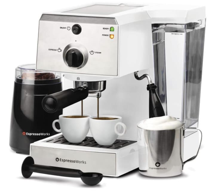EspressoWorks All-In-One Espresso Machine at Amazon