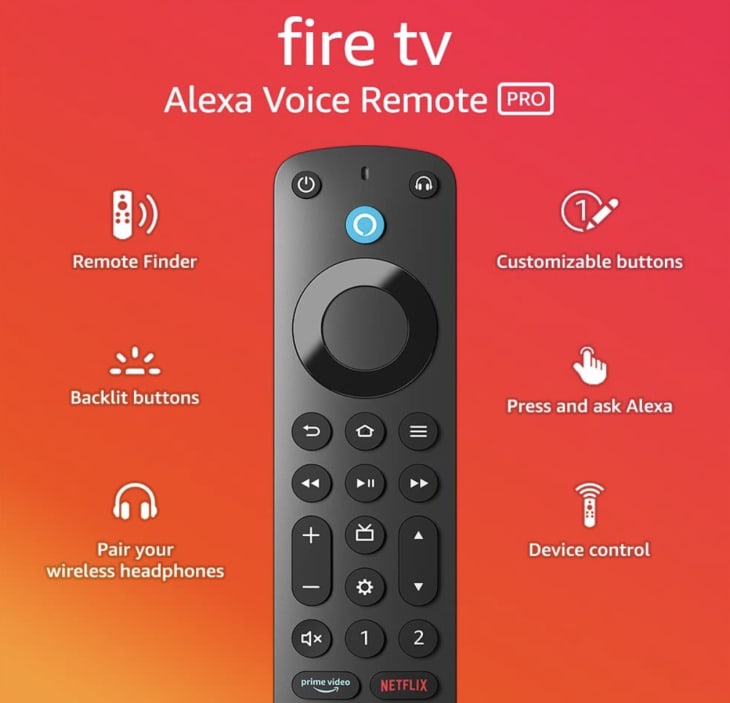 Product Image: Fire TV Alexa Voice Remote Pro