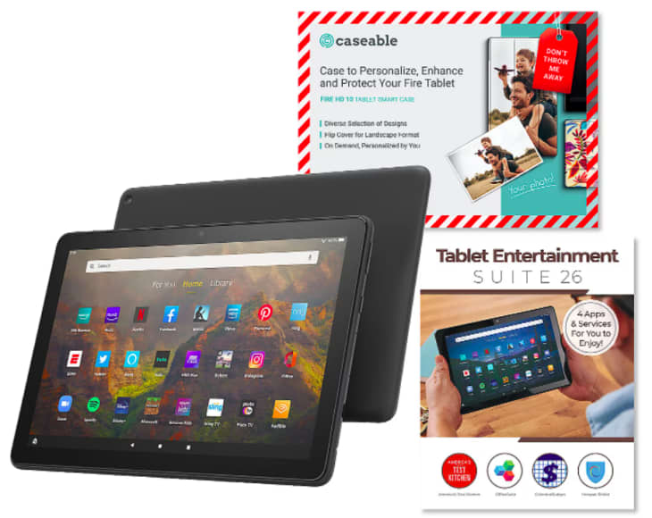 Product Image: 10" Amazon Fire Tablet with Custom Case Voucher