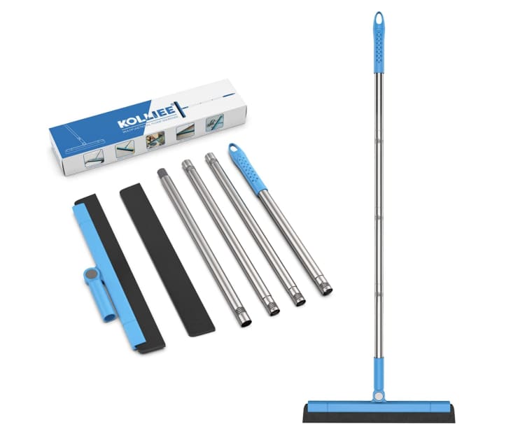 This 16 Amazon Floor Squeegee Leaves Hard Surfaces Spotless