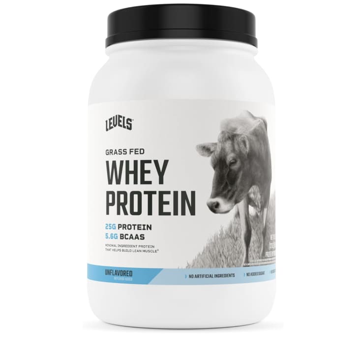 Levels Grass-Fed 100% Whey Protein at Amazon