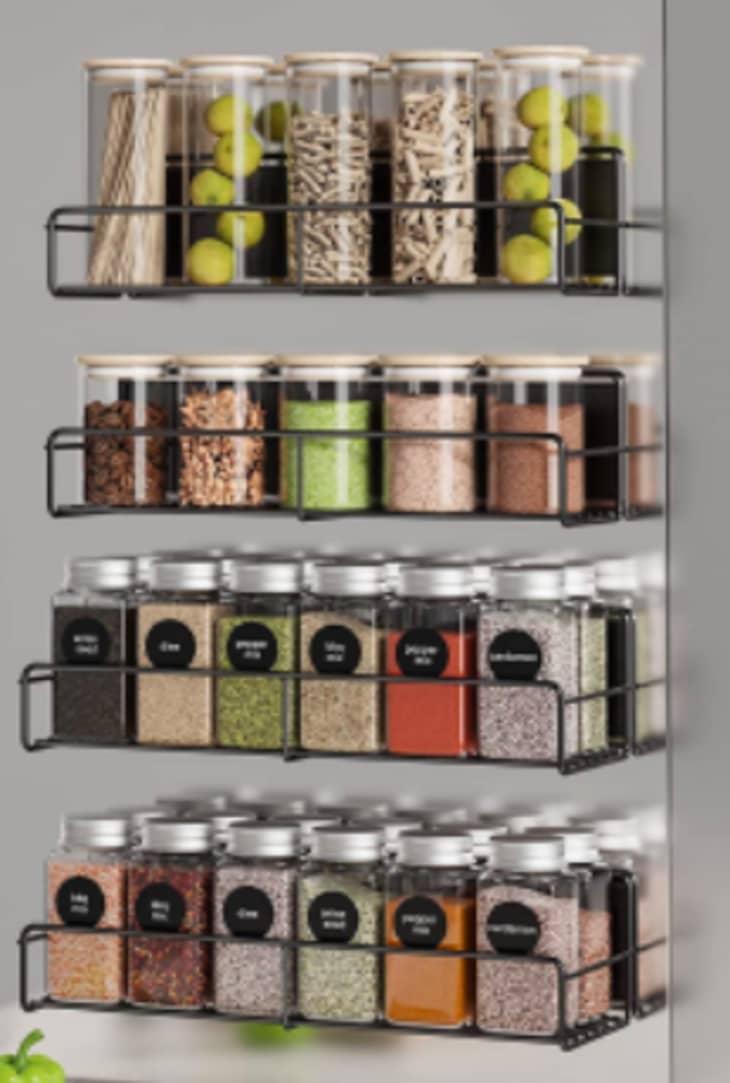 Magnetic Spice Rack, 4-Pack at Amazon