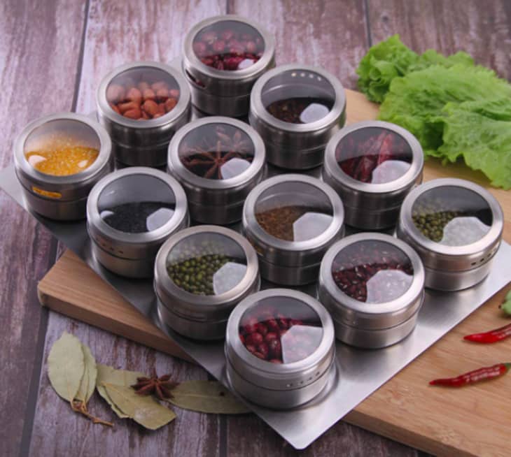 Magnetic Spice Tins at Amazon