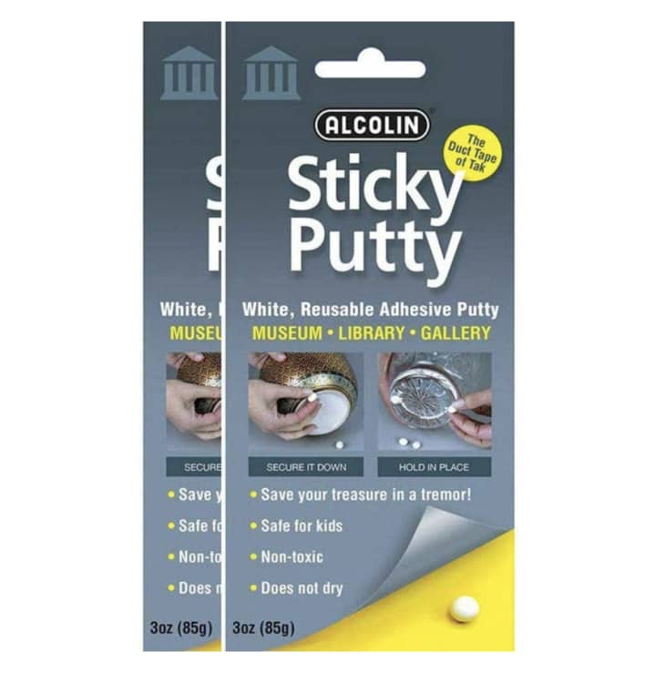 Reusable Museum-Quality Adhesive Putty, 2-Pack at Amazon