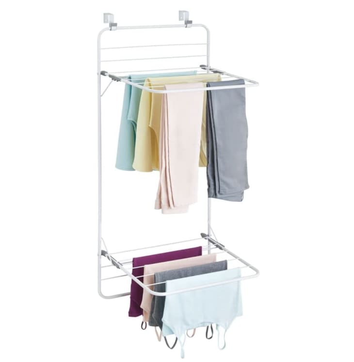 Product Image: mDesign Collapsible Over-the-Door Laundry Rack