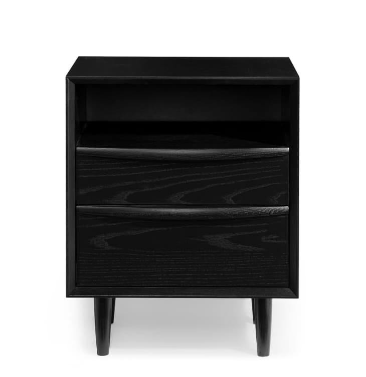 Lenia Ash 2-Drawer Nightstand at Article