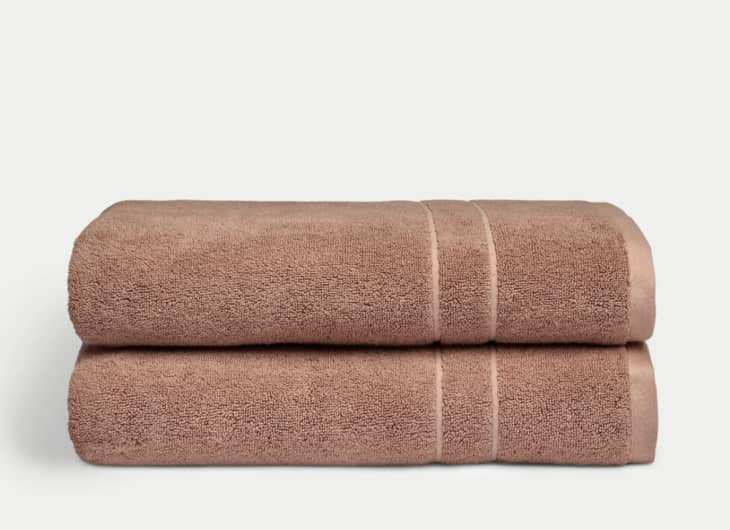 Product Image: Premium Plush Bath Towels in Clay, Set of 2