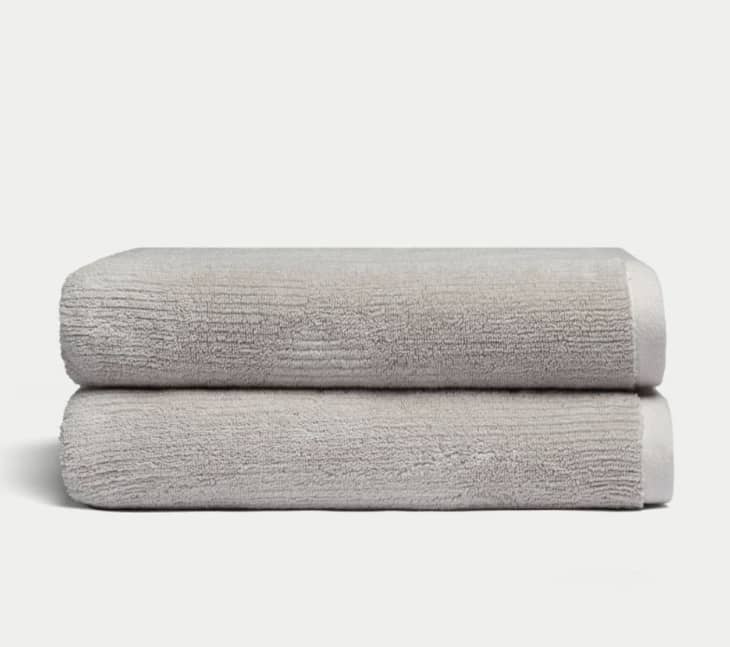 Product Image: Ribbed Terry Bath Towels, Set of 2