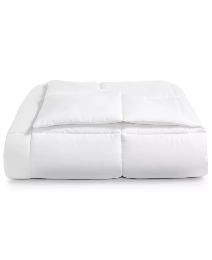 Down Alternative Solid Reversible Comforter at Macy's
