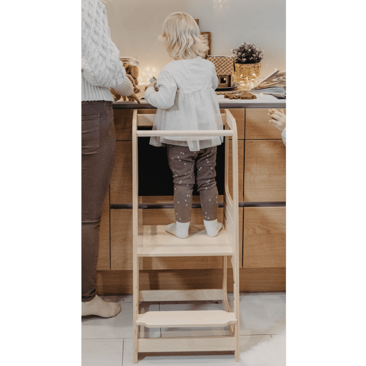 SweetHOMEfromwood Handmade Kitchen Tower Helper at Etsy