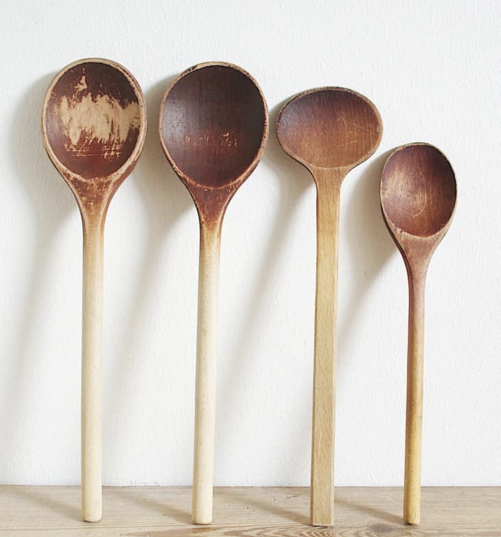 Vintage Wooden Spoons at Etsy