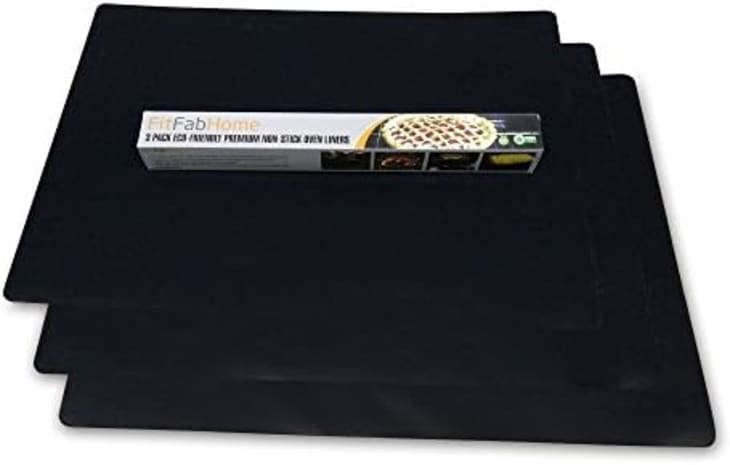 FitFabHome Large Nonstick Oven Liners (3-Pack) at Amazon