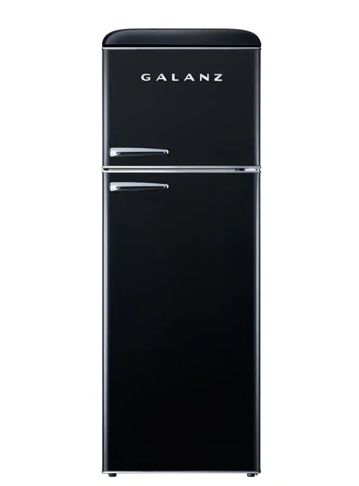 Galanz Retro Refrigerator with Dual Door True Freezer at Home Depot
