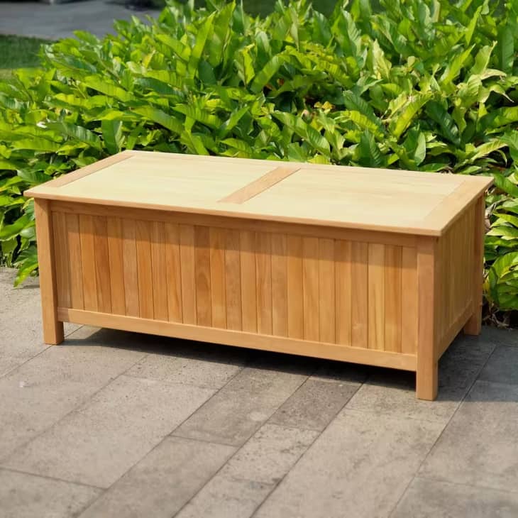 Product Image: Heaton Teak Wood Outdoor Storage Deck Box