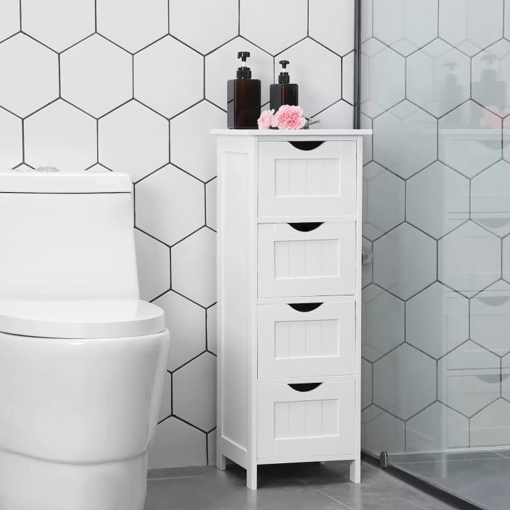 Holtby Freestanding Bathroom Cabinet Wayfair