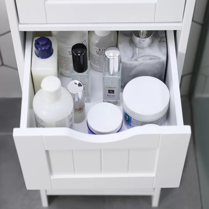 Holtby Freestanding Bathroom Cabinet Wayfair