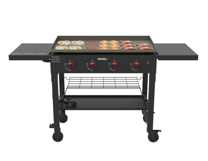 Product Image: Nexgrill 4-Burner Propane Gas Grill with Griddle Top