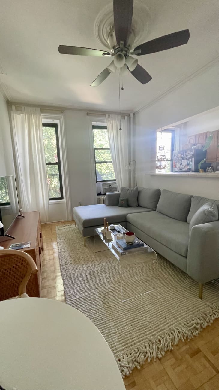 Anthropologie Petite Edlyn Sectional: Tried & Tested | Apartment Therapy