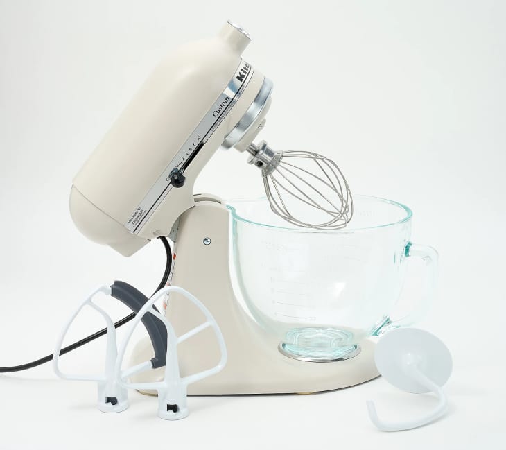 Product Image: KitchenAid 5-Quart Tilt Head Glass Bowl Stand Mixer with Flex Edge Beater