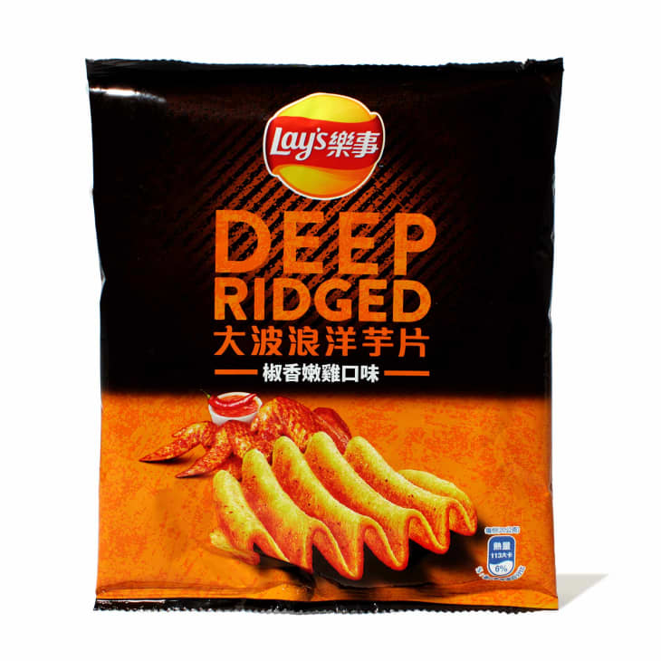 Lay's Potato Chips Deep Ridged Pepper Chicken at Bokksu Market