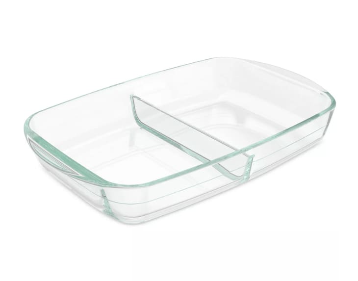 Product Image: Pyrex 8" x 12" Divided Glass Baking Dish
