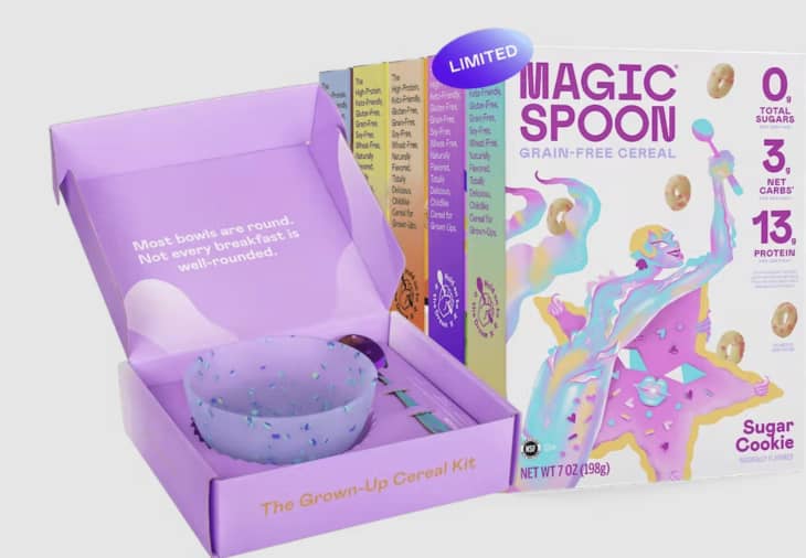 Holiday Variety Pack - 5 Boxes + 1 Bowl Set at Magic Spoon