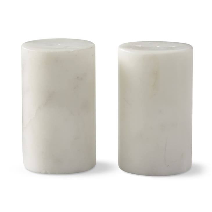 Marble Salt and Pepper Shakers at Williams Sonoma