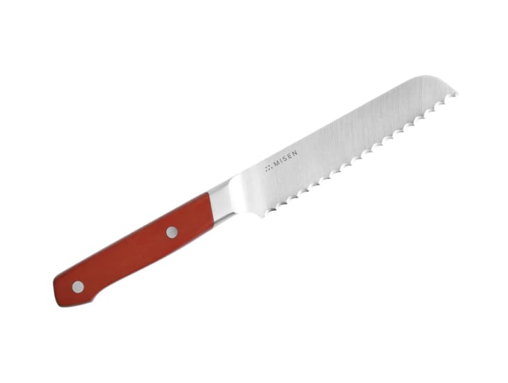 Product Image: Short Serrated Knife, Red