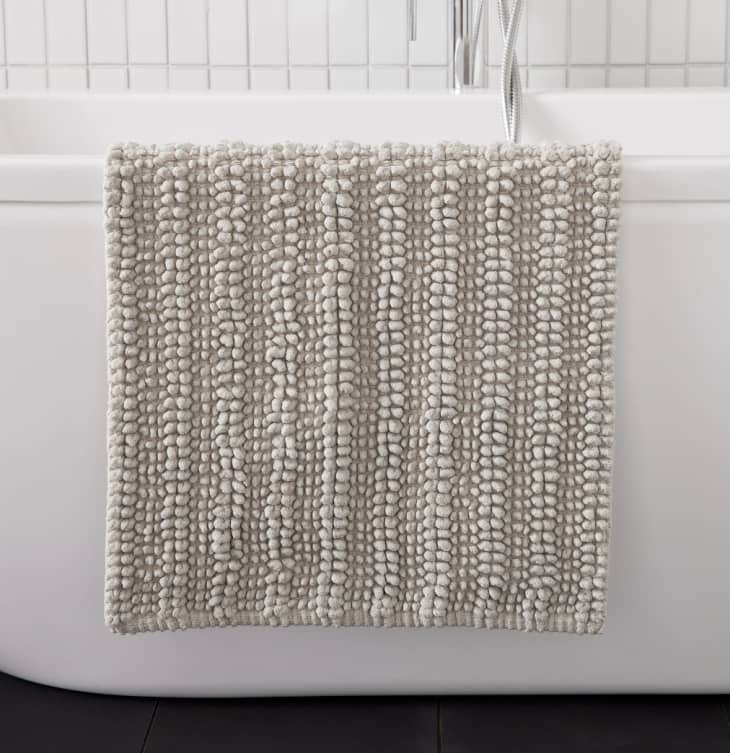 Product Image: Organic Chenille Stripe Bath Mat