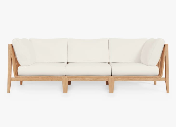 Product Image: Teak Outdoor Sofa, 3-Seat
