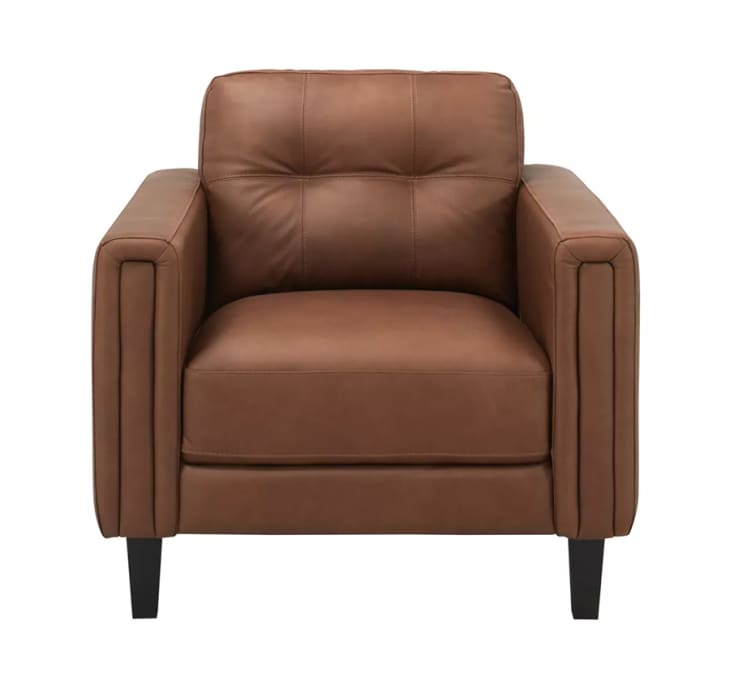 Salerno Leather Chair at Raymour & Flanigan