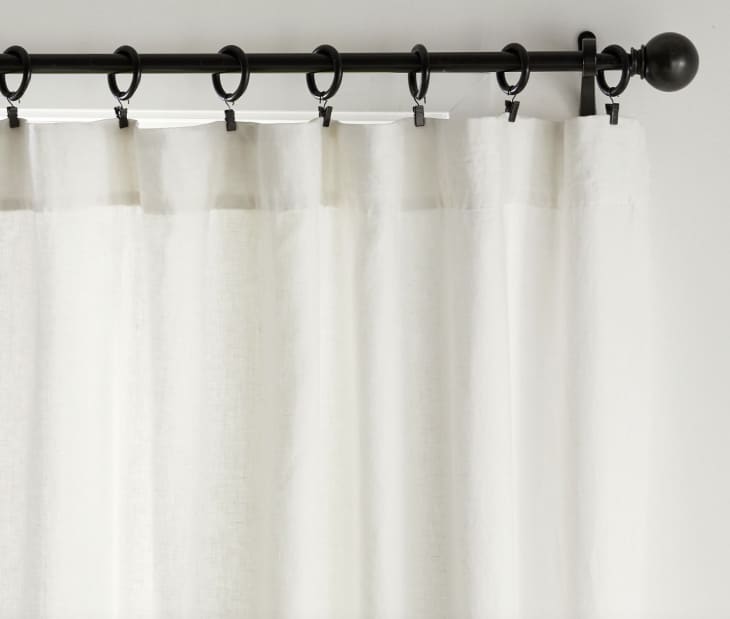 Product Image: Belgian Flax Linen Blackout Curtain, 50" x 84"