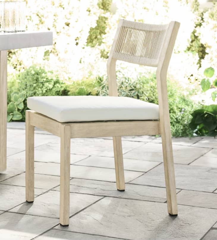 Indio Coastal Stackable Dining Side Chair at Pottery Barn