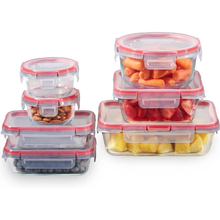 Product Image: Pyrex Freshlock 14-Piece Glass Food Storage Container Set