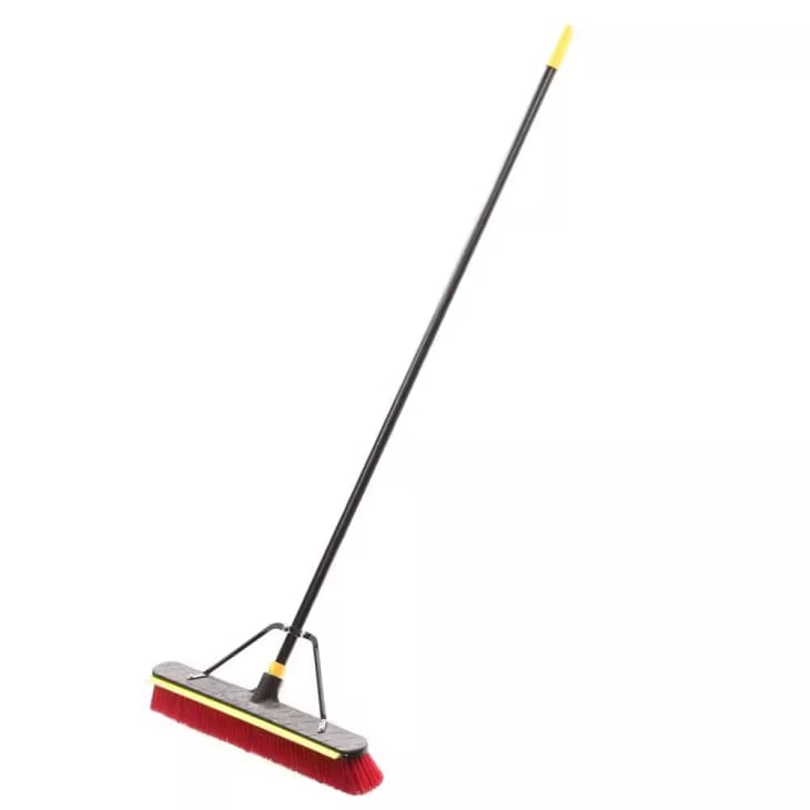 Quickie 2-in-1 Squeegee Push Broom at Home Depot